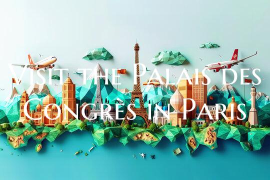 Visit the Palais des Congrès in Paris