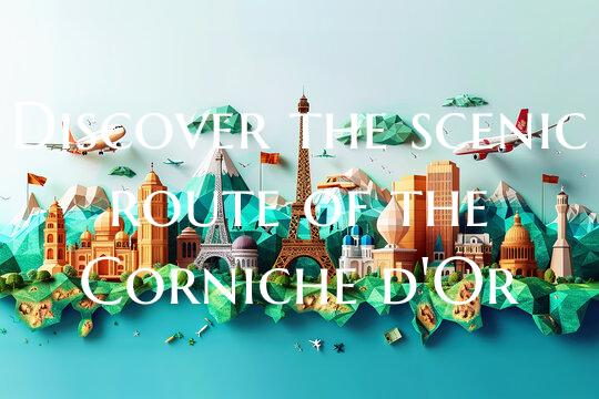Discover the scenic route of the Corniche d'Or
