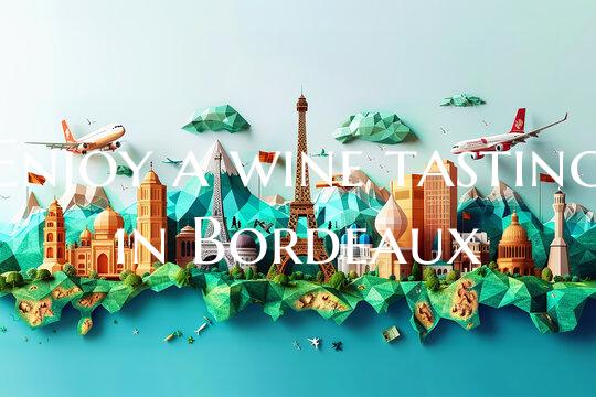 Enjoy a wine tasting in Bordeaux